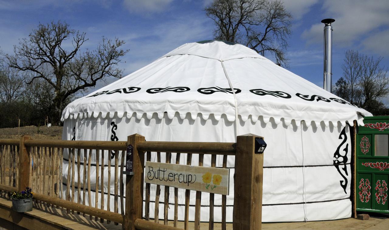 Glamping On The Hill Hotel Mells Bagian luar foto
