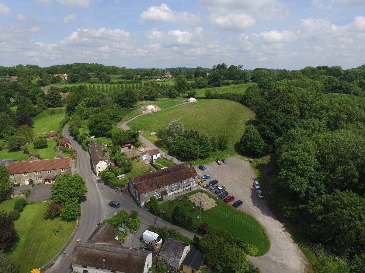 Glamping On The Hill Hotel Mells Bagian luar foto