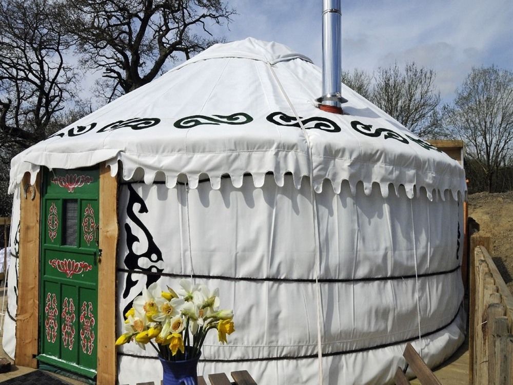 Glamping On The Hill Hotel Mells Bagian luar foto