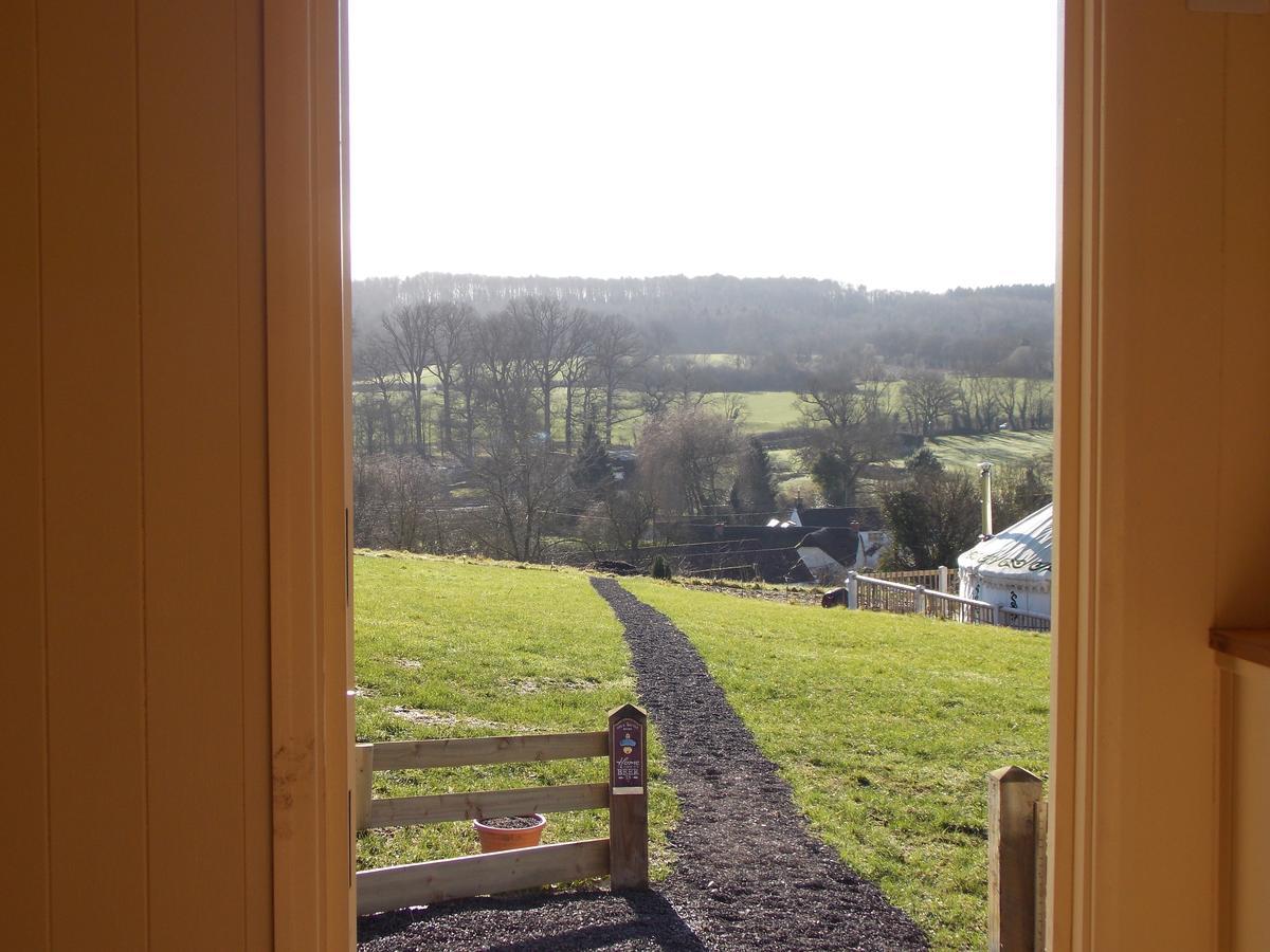 Glamping On The Hill Hotel Mells Bagian luar foto